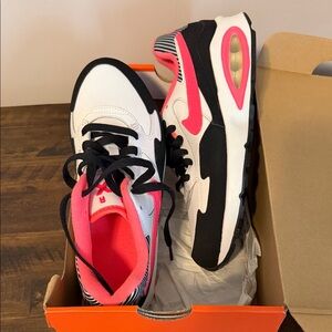 Nike Kids Sneakers - White, Black, Pink